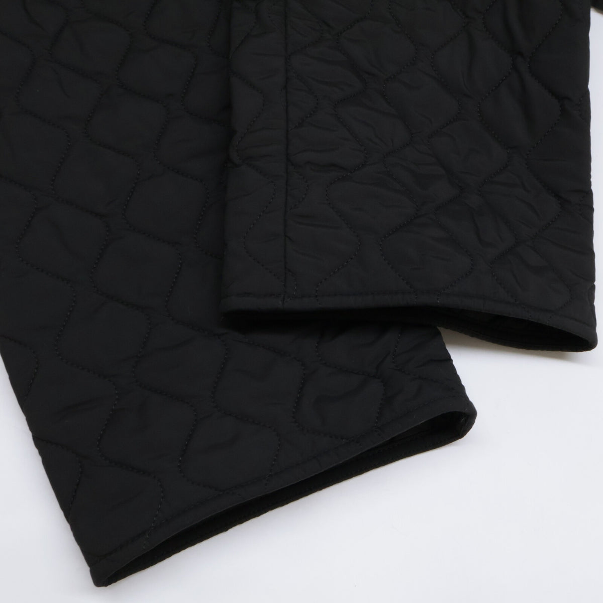 HERMES HERMES like-new officially distributed in Japan H4H0164DR Sellier-button zip design stand collar quilted coat