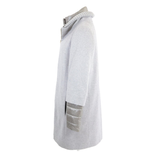 HERNO ヘルノ 【国内正規】CA000492D カシミヤ100% レイヤーカラー付 異素材 コート