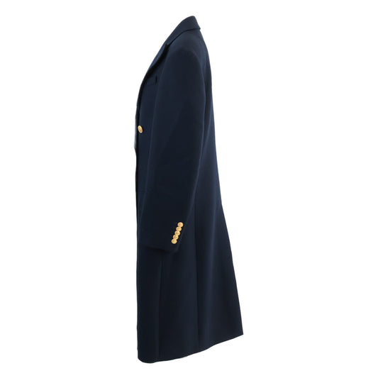 GUCCI グッチ 【美品/国内正規】711013 カシミヤ100% 金ボタン ダブルブレスト コート