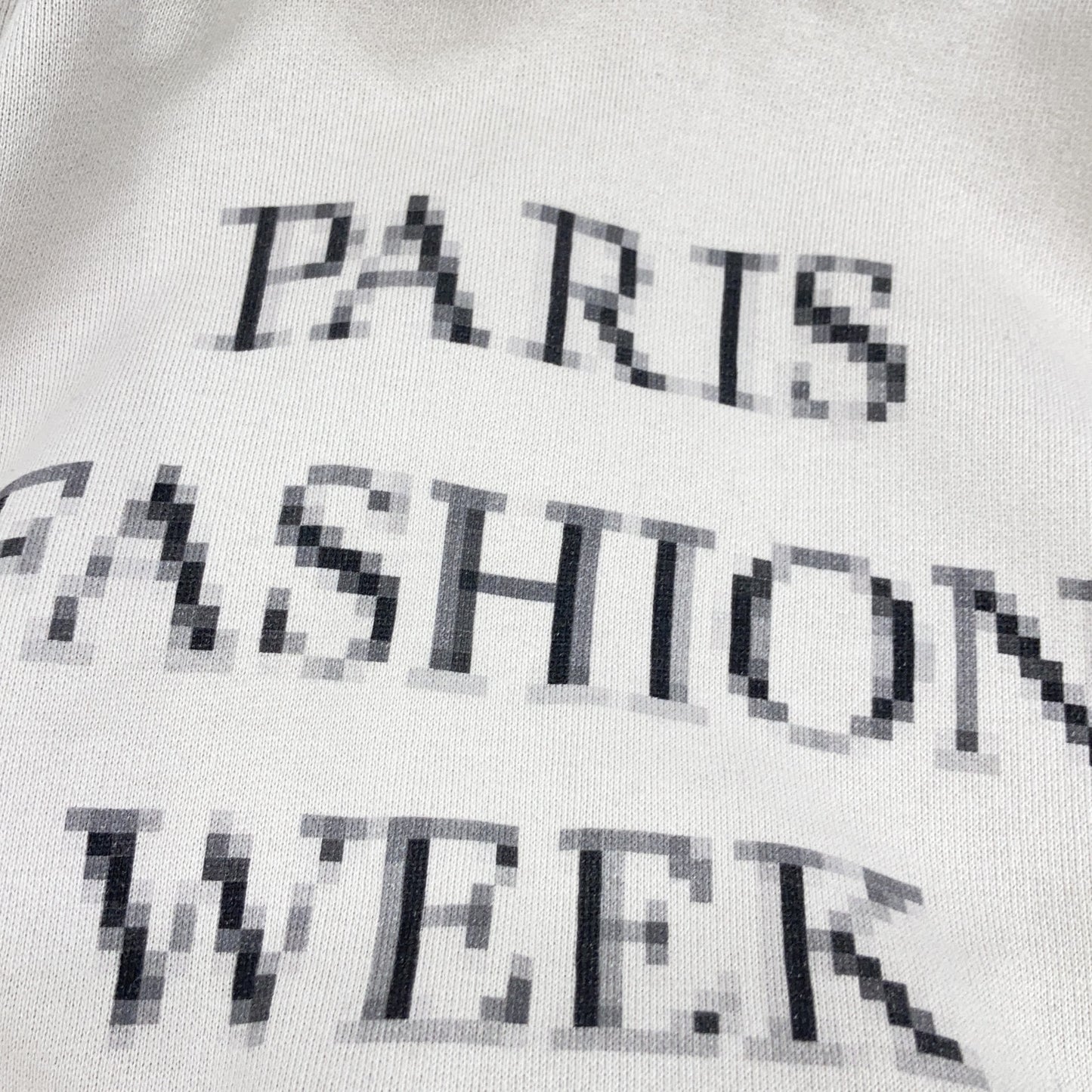 BALENCIAGA バレンシアガ 657034 20年 ベージュ PARIS FASHION WEEK プルオーバーパーカ トップス B