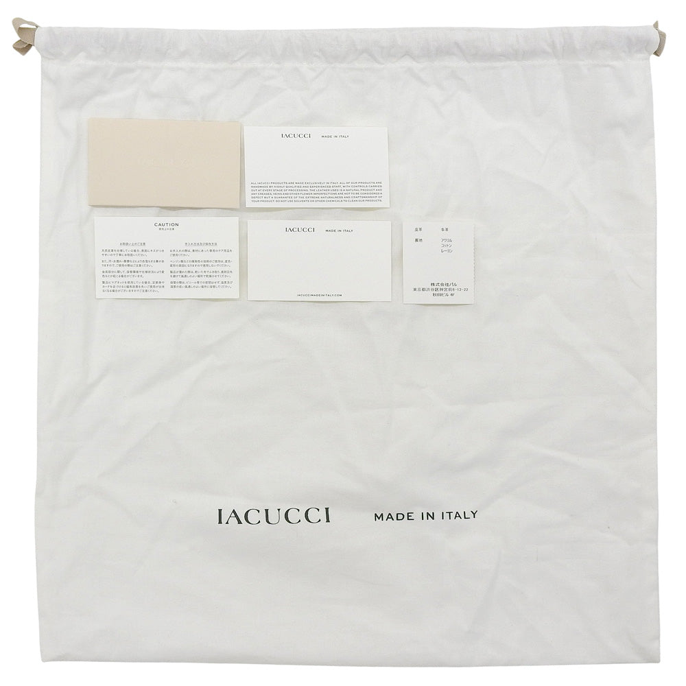 IACUCCI イアクッチ レザー アバ ウォレットショルダーバッグ CERVO レディース ピンク ショルダーバッグ