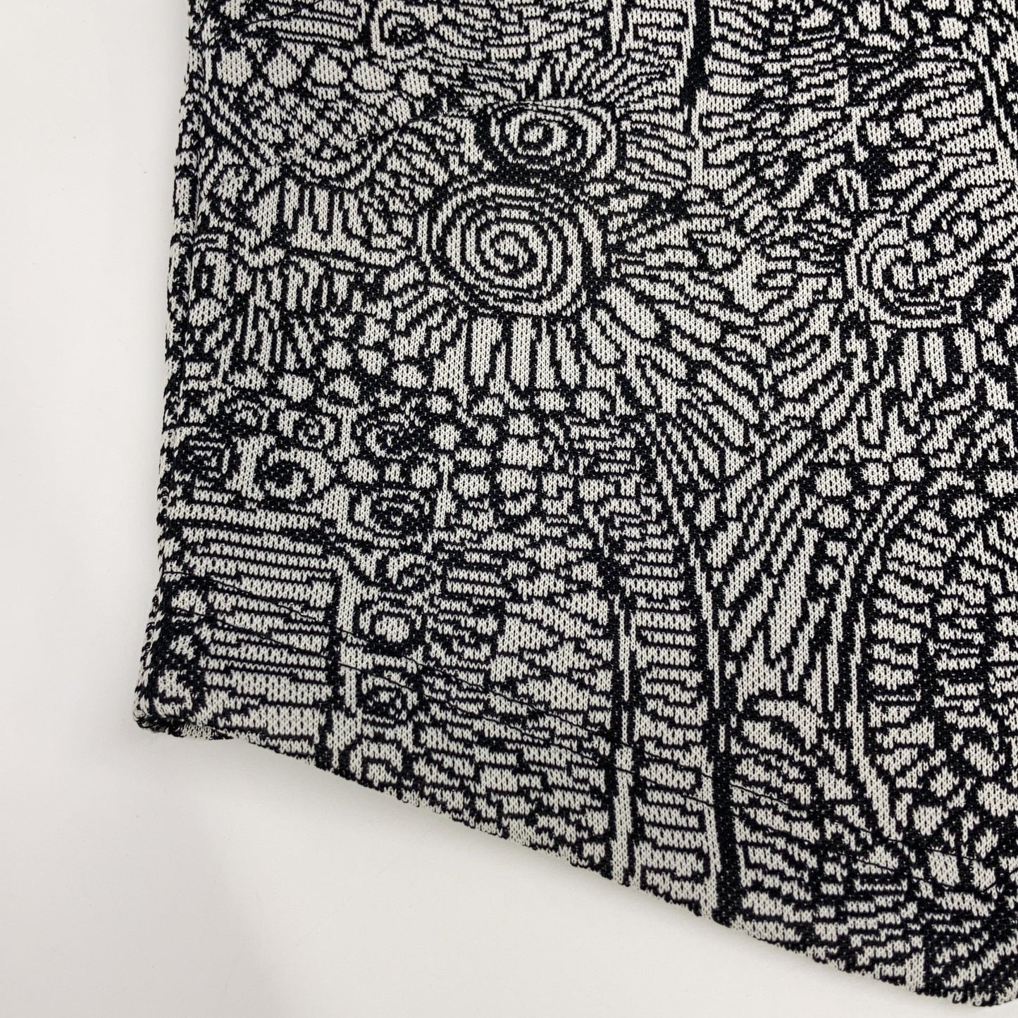 FUMIE TANAKA フミエタナカ 24SS F24S-29 グレー 総柄 ジャガードベスト ベスト 1