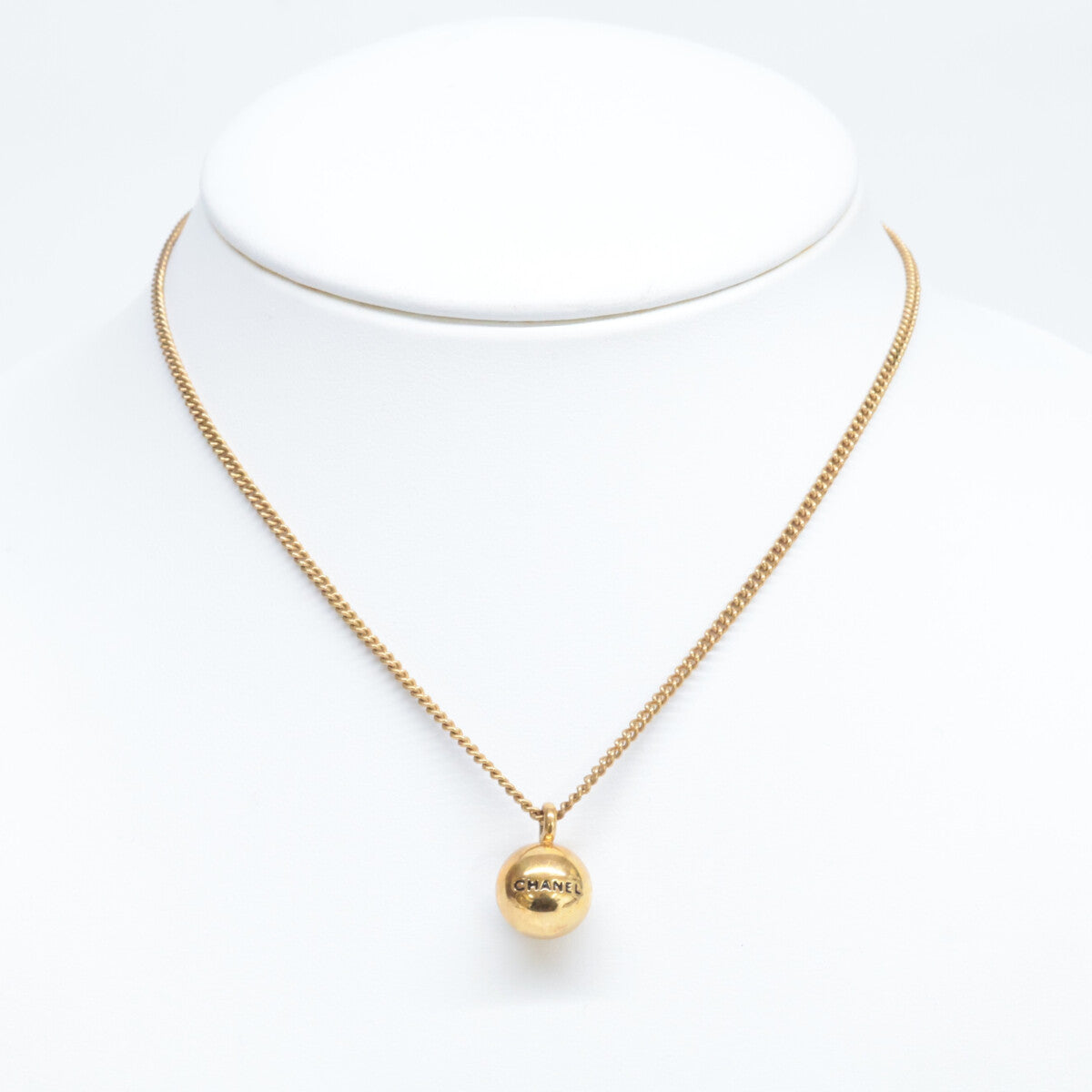 CHANEL シャネル 98P ロゴボール ネックレス
