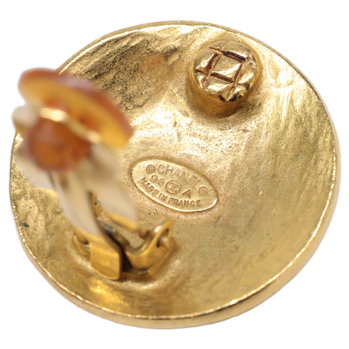 CHANEL シャネル 96A ココマーク ラウンド イヤリング