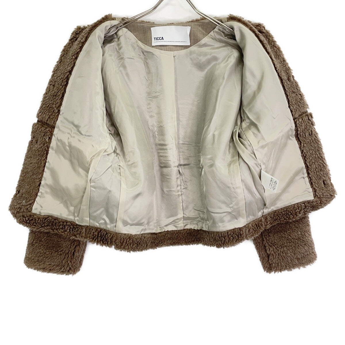 MOCA Wool Short Coat Coat F Women's