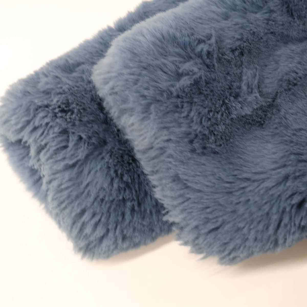 MARC JACOBS マーク ジェイコブス 18年製 ブルー Plush Faux Fur Coat With Rounded Colla コート