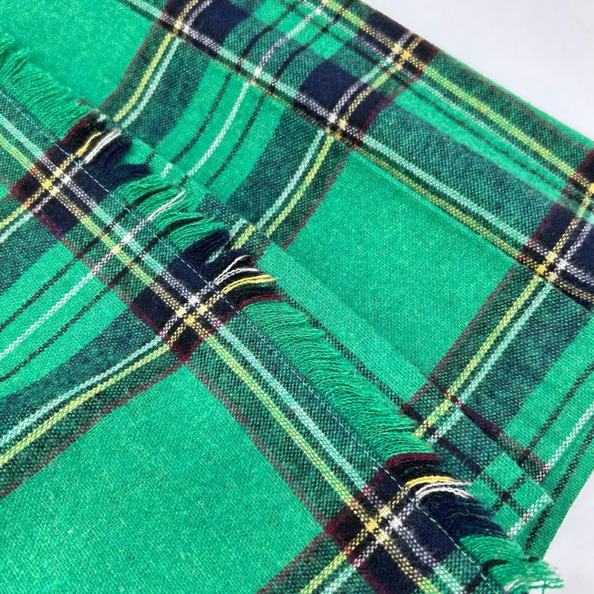 O’Neil of Dublin O'Neil of Dublin 【×Dessin】Green Checked Belted Pleated Skirt Skirt