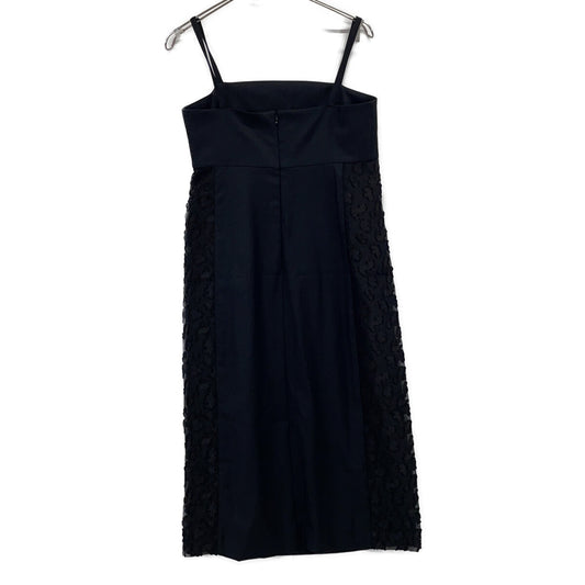 theory luxe 【Mint condition/24AW】03-4405511 Silk Blend Lace Jacquard Camisole Dress 38