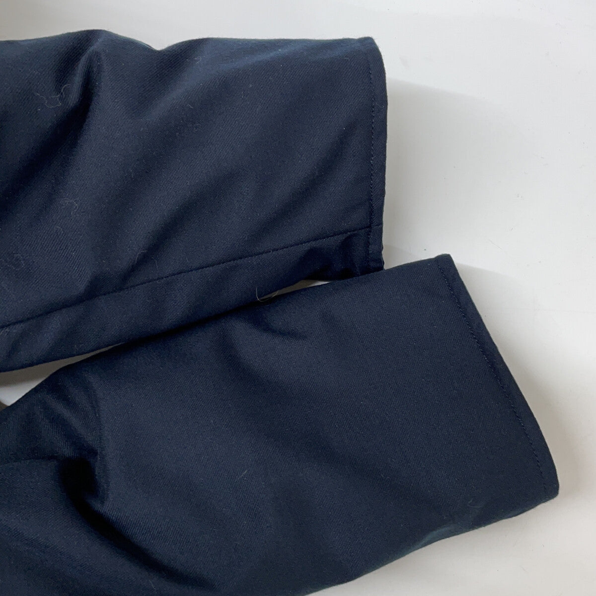 WOOLRICH ウールリッチ 【×BEAMS F】WOOU0383 ネイビー ARCTIC PARKA HC BS ファー付きフーデットダウンジャケット コート XS