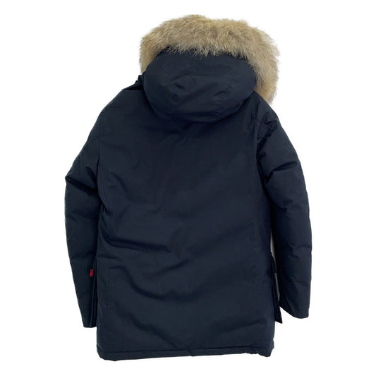 WOOLRICH ウールリッチ 【×BEAMS F】WOOU0383 ネイビー ARCTIC PARKA HC BS ファー付きフーデットダウンジャケット コート