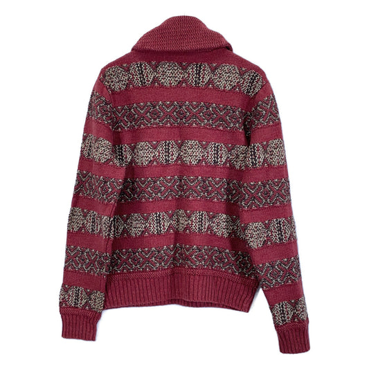RRL ダブルアールエル 【美品/国内正規】782911229001 リネンブレンド ショールカラー インターシャ ニットセーター/ トップス