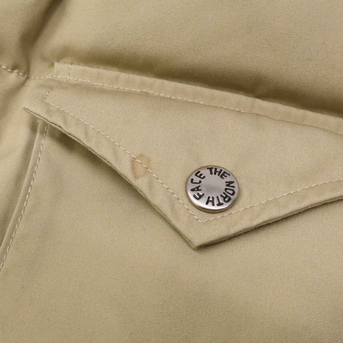 ND2750N BEIGE 65/35 Hooded Sierra Vest Hooded Down Vest Vest M Men's