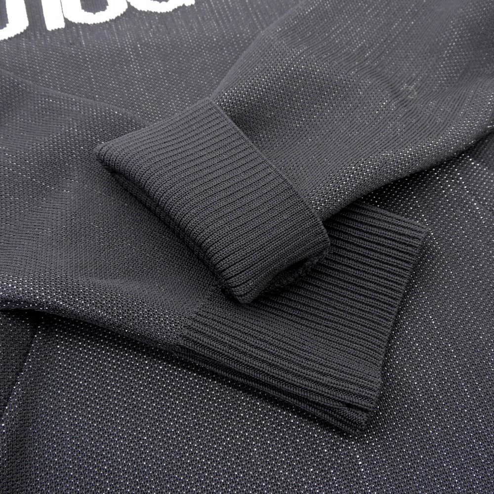 1piu1uguale3 ウノピゥウノウグァーレトレ GOLF INNOVATION PILE JAQUARD フーデッドプルオーバー トップス メンズ ブラック I GSK033 トップス I