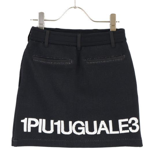 1 piu 1 uguale 3 Uno Piu Uno Uguale Tre 【GOLF】GSK034 INNOVATION PILE JACQUARD 迷你裙 半身裙