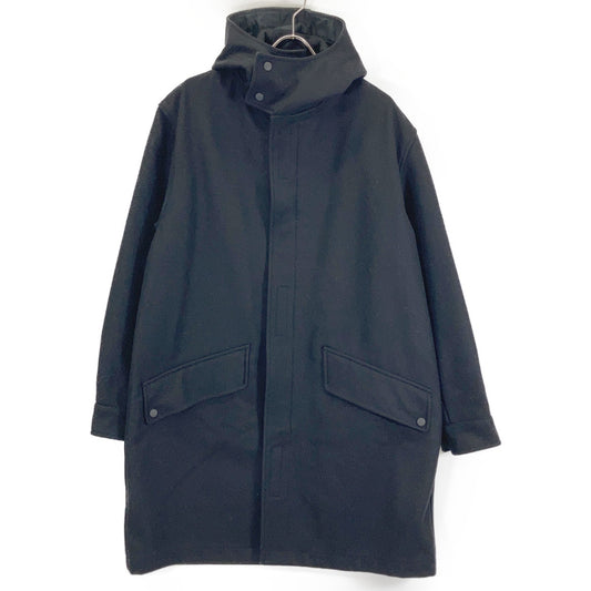C.P.COMPANY C.P.公司 00年代 31184853 黑色 羊毛尼龙 超大连帽外套 大衣 S