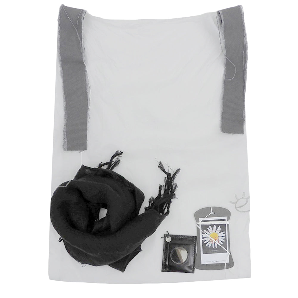 ebagos エバゴス 新品同様 紅藤 レザー かごバッグ ハンドバッグ レディース ベージュ×ブラック 21SS ハンドバッグ