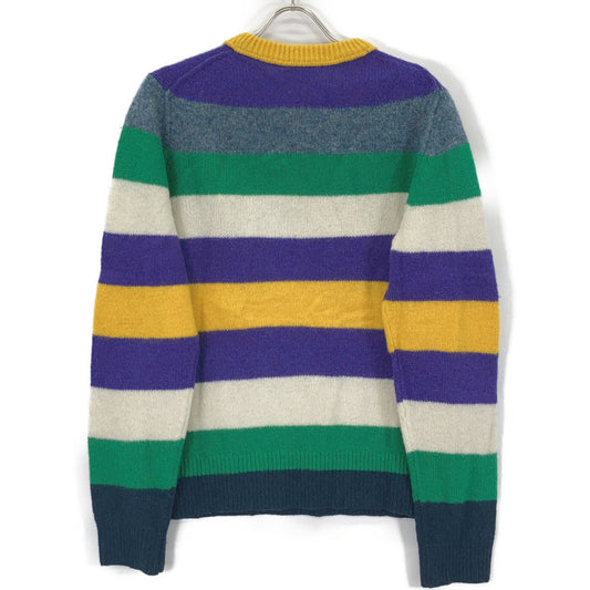 ACNE STUDIOS アクネ ストゥディオズ FN-MN-KNIT000102 マルチカラー ウール クルーネック ロングスリーブニット トップス