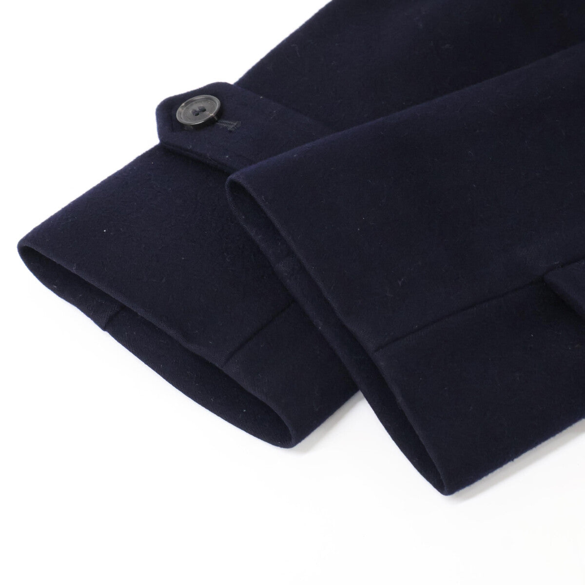 BLACK WOOL TRENCH COAT WITH BELT Coats for Men