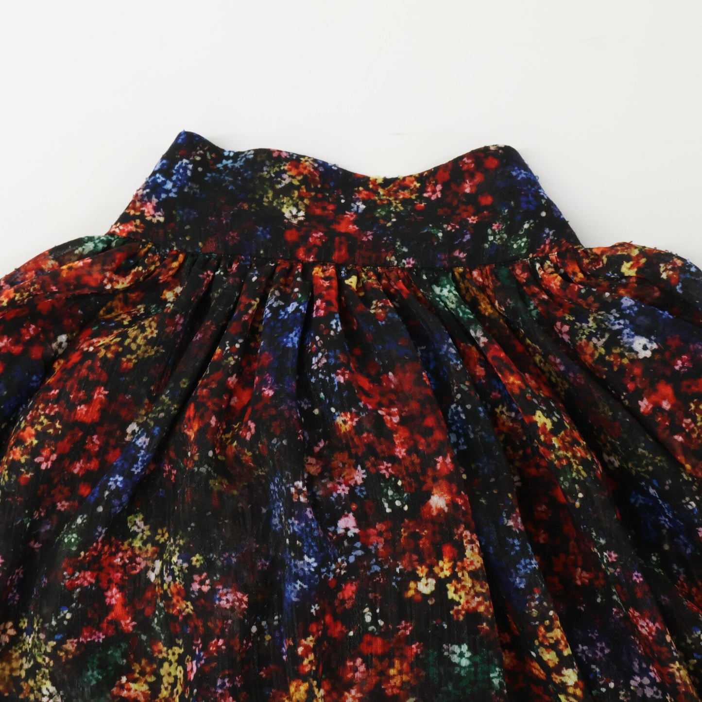 STUMBLY スタンブリー Like New/25AW 535-5210004 Mini Floral Print Bow-Tie Blouse Top