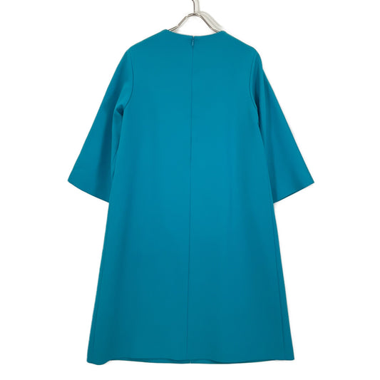 ADORE 531-1140213 Turquoise Blue Polyester Clear Bonding Dress