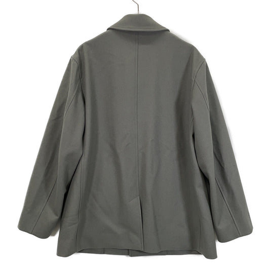 【新品同様】G252KGFCO0435ML DERBY BUTTON THROUGH SHORT ダービー ボタンスルー ショート コート 36 メンズ