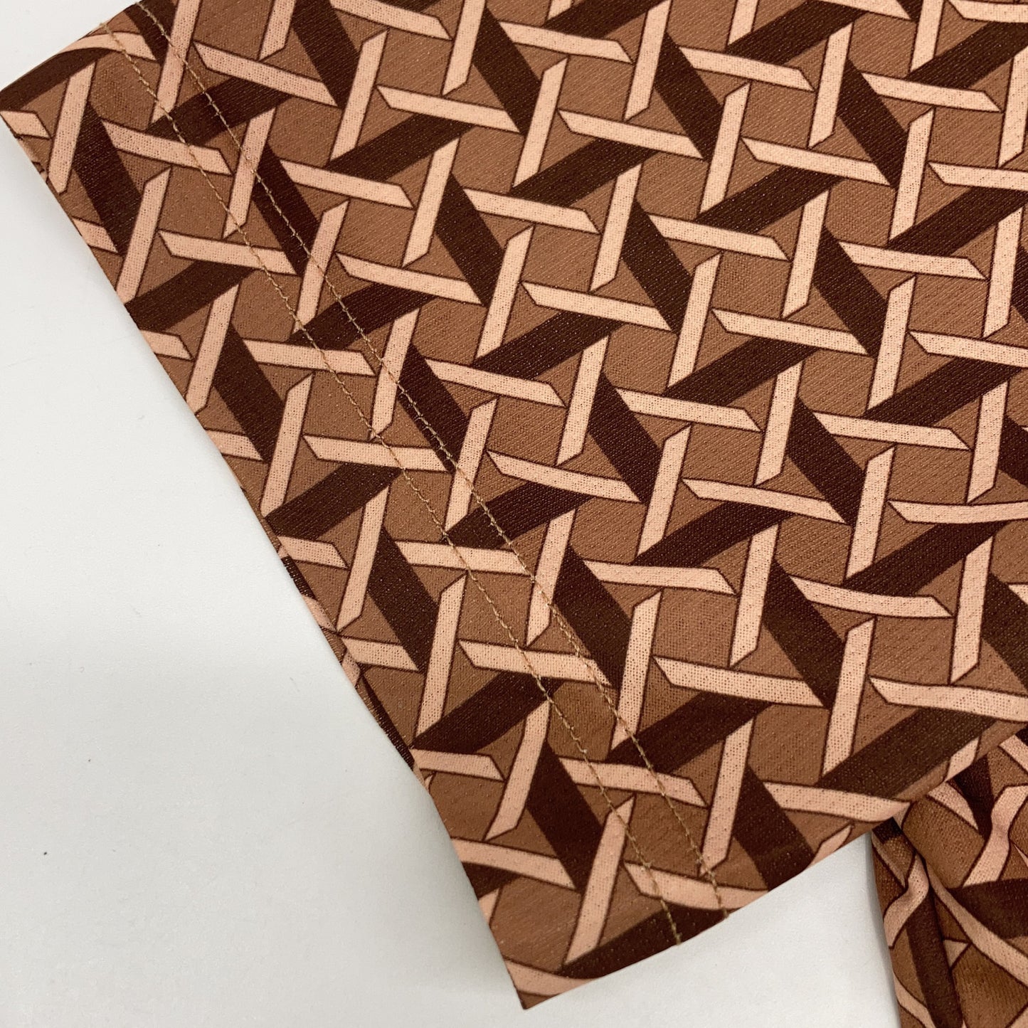 1piu1uguale3 ウノピゥウノウグァーレトレ GOLF GCT003 113 GOLF CLASSIC / S/S POLO ORIZURU 総柄 半袖ポロシャツ/ トップス IV