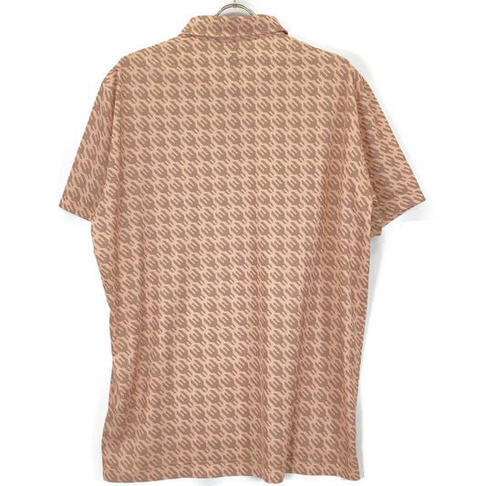 1piu1uguale3 ウノピゥウノウグァーレトレ GOLF GCT001 113 GOLF CLASSIC / S/S POLO CHIDORI 総柄 半袖ポロシャツ/ トップス
