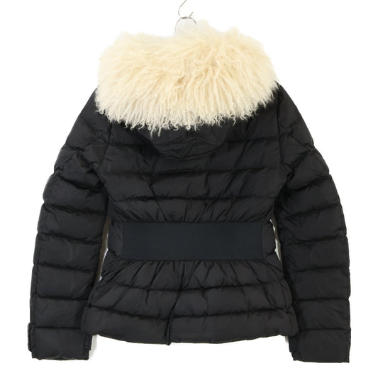 MONCLER モンクレール CINTRAT モンゴリアンラムファー付 フーディダウンジャケット ジャケット