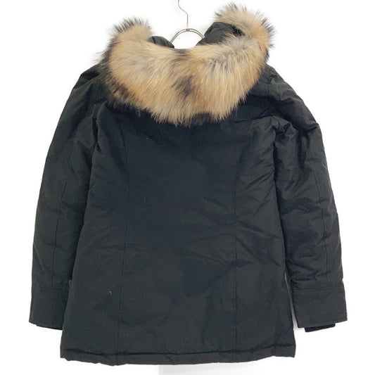 WOOLRICH ウールリッチ CFWWOU0538FRUT0001 ブラック ファーフード ダウンジャケット ジャケット