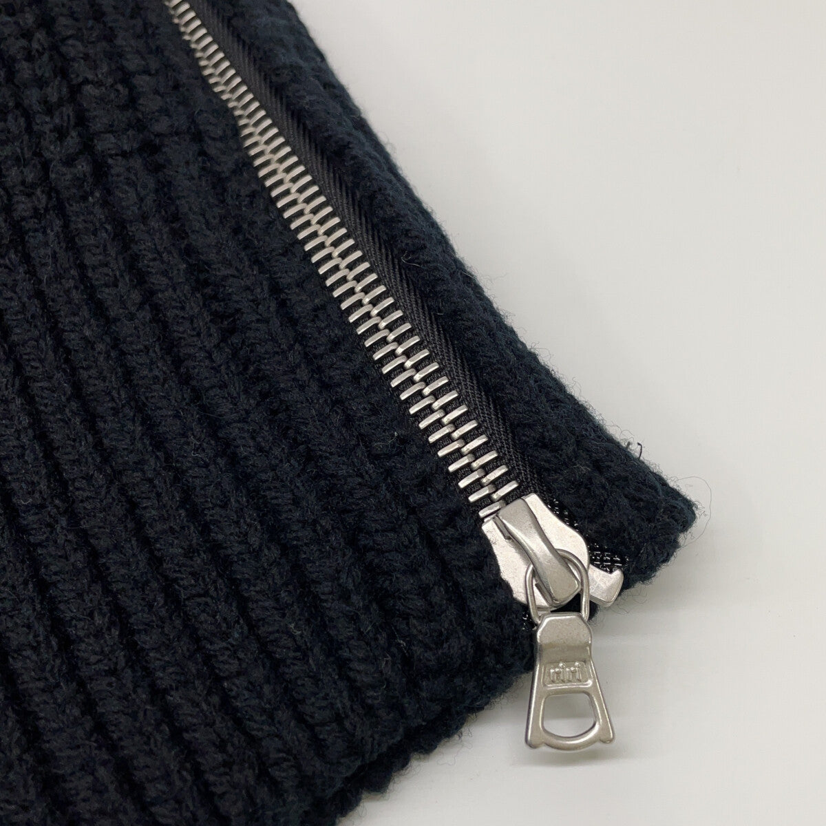 DRIES VAN NOTEN ドリスヴァンノッテン 24AW ブラック MONTY BIS 2707 M.K.SWEATER ドライバーズニット トップス