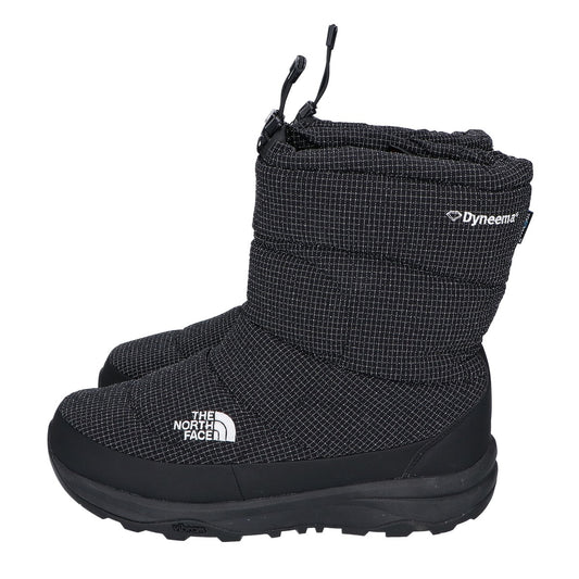 THE NORTH FACE ノースフェイス 美品 NF52470 ブラックxブラック ウォータープルーフ VII ダイニーマ ヌプシブーティ シューズ