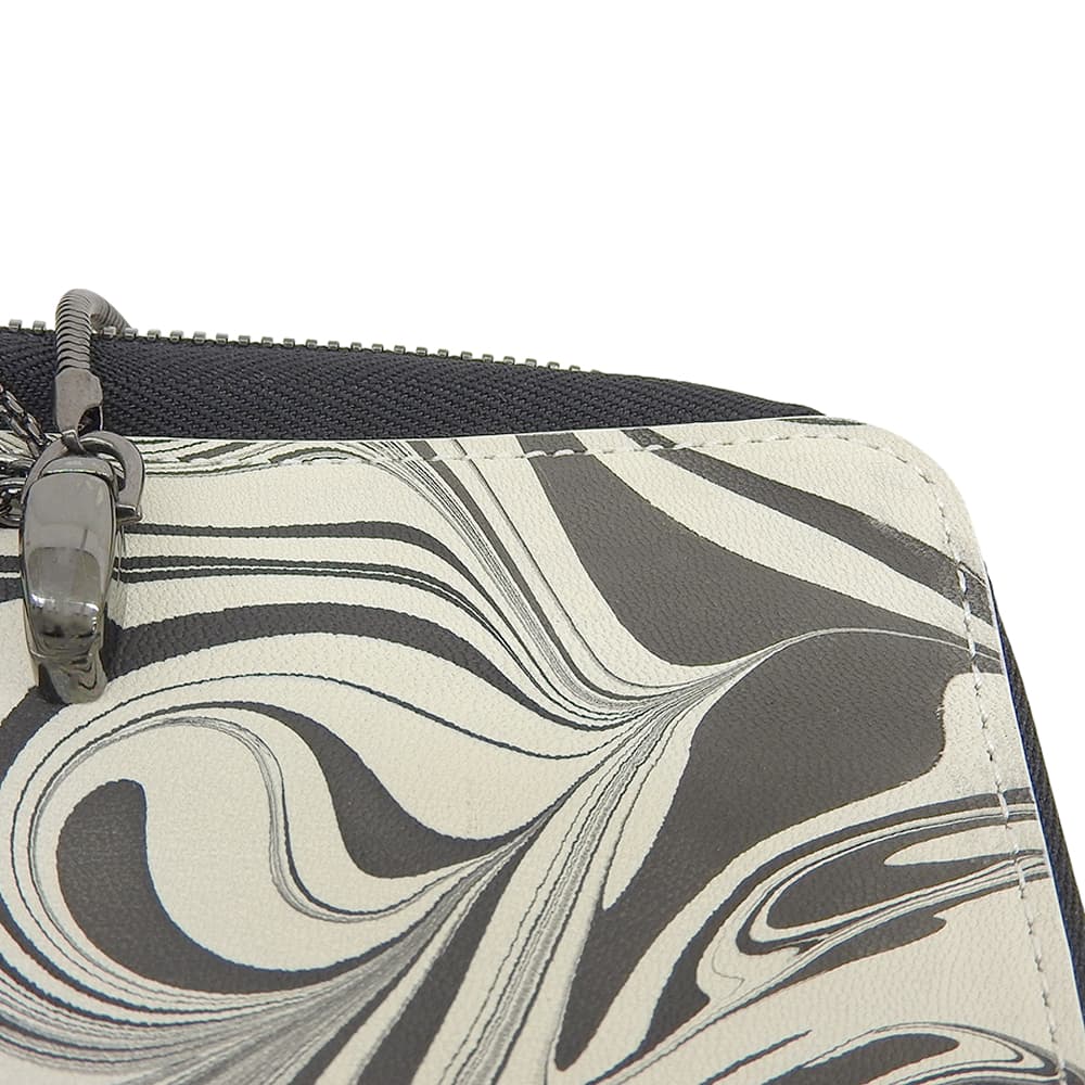 discord ディスコード マーブル模様 ウォレットバッグ ショルダーバッグ レディース ブラック×ホワイト 17SS ショルダーバッグ