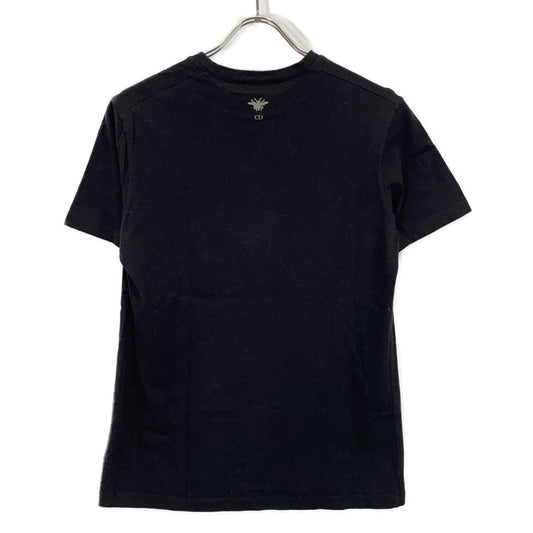 Christian Dior クリスチャンディオール 【国内正規】213T03TC001 J'ADIOR8 ロゴ クルーネック リネン混 半袖Tシャツ/ トップス