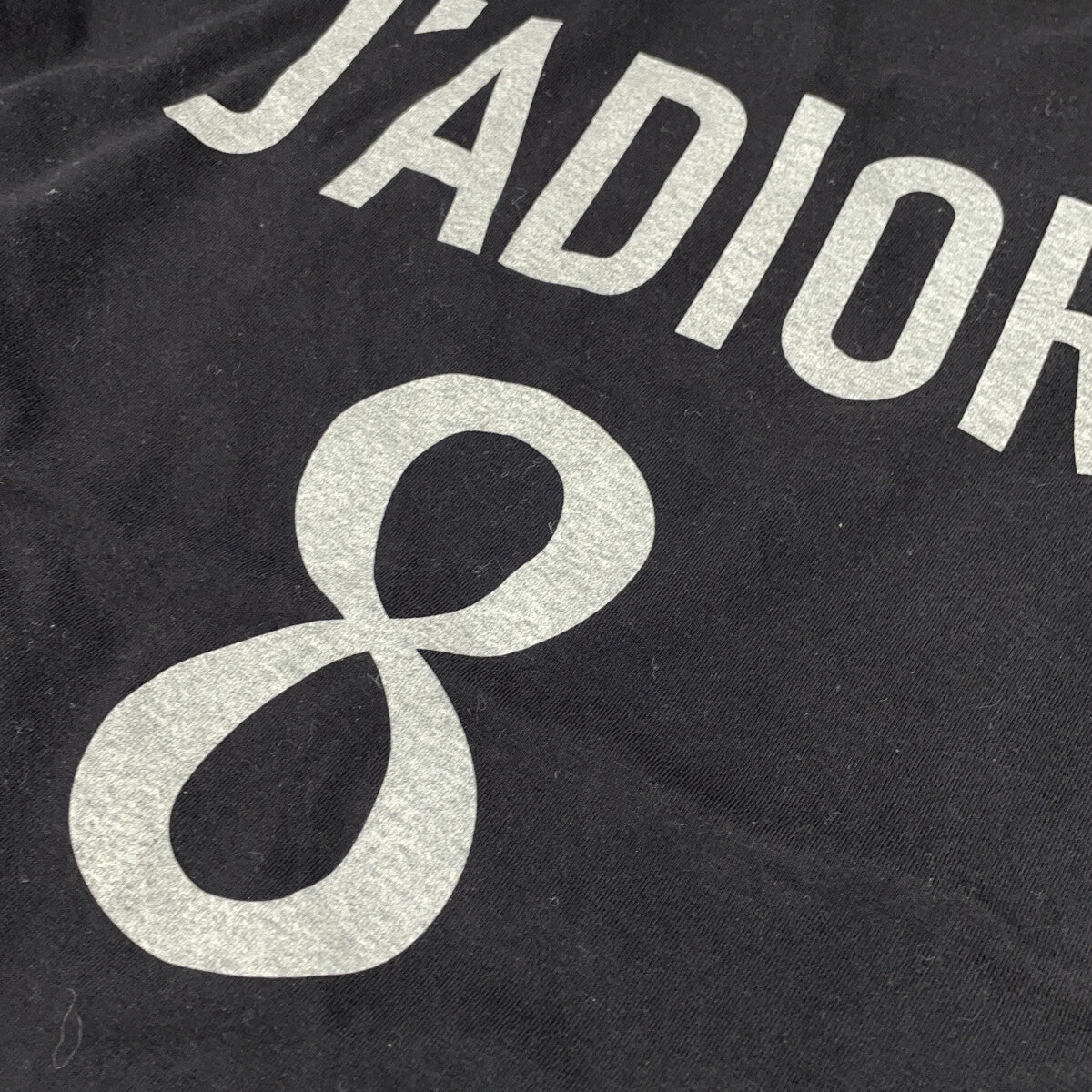 Christian Dior 【Domestic Regular Product】213T03TC001 J'ADIOR8 Logo Crew Neck Linen Blend Short Sleeve T-shirt/Top
