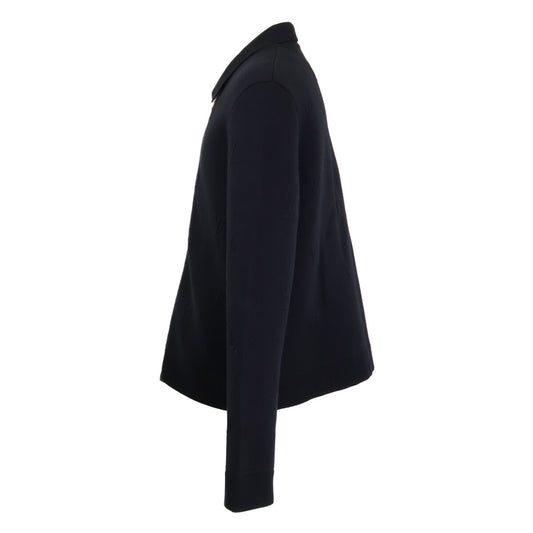 LOUIS VUITTON ルイヴィトン 【美品/国内正規/25年製】RM251MJ NTY HSN42W EMBOSS TECHNICAL WOOL JACKET エンボスLVロゴ ジップアップ ニットジャケット ジャケット