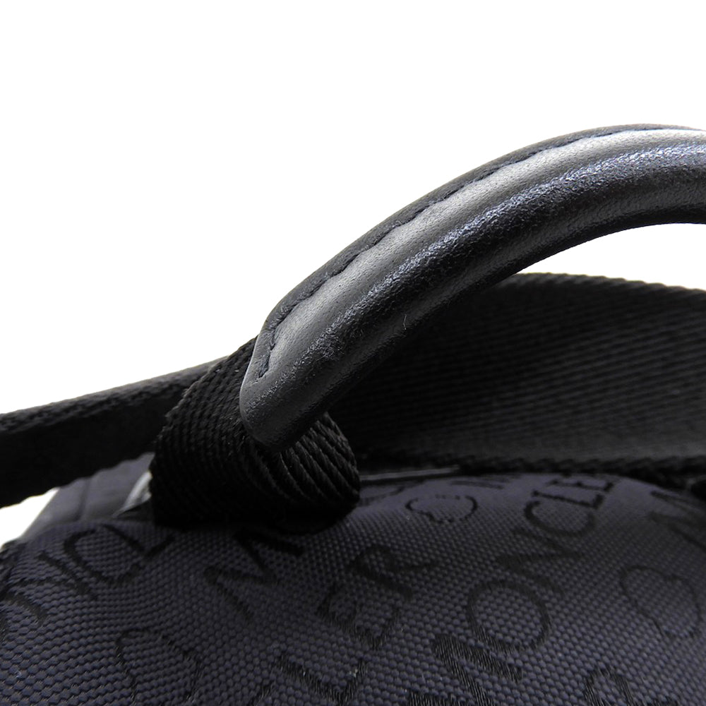 MONCLER モンクレール 美品 SPREAD CROSS BODY クロスボディショルダーバッグ メンズ ブラック 22年製 ショルダーバッグ