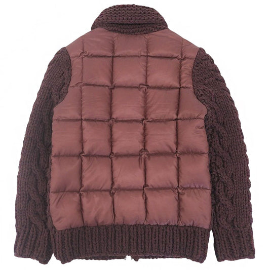 Knit Down Cowichan Blouson Jacket Men's Red System 2 1041820022 Jacket 2 Men's