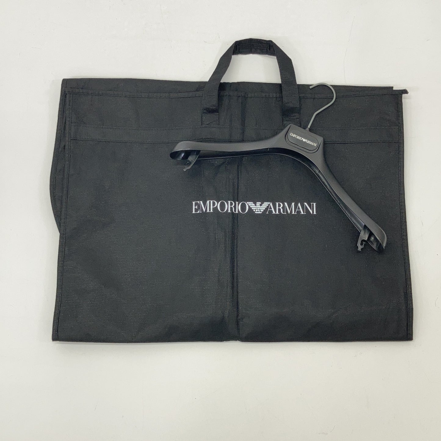 EMPORIO ARMANI Z1L810 Z1099 Navy Lambswool Hooded Zip Long Coat