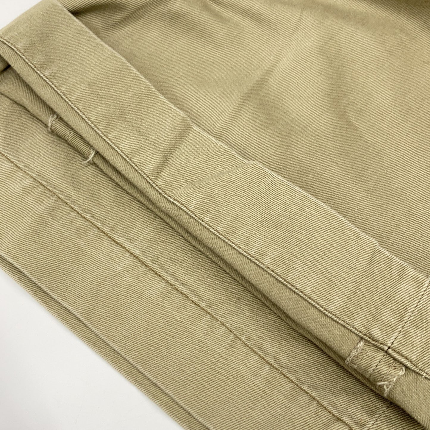 U.S. ARMY 50's Beige Button-fly Chino Trousers Bottoms