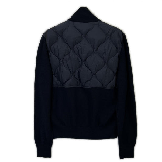 MONCLER モンクレール ネイビー MAGLIONE TRICOT CARDIGAN ニット切替ダウンジャケット ジャケット