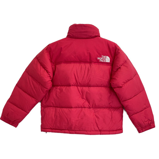 THE NORTH FACE ノースフェイス NDW92335 レッド/CM カーマイン Short Nuptse Jacket ショートヌプシダウンジャケット ジャケット