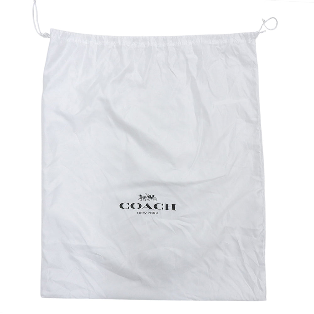 COACH コーチ 美品 マンハッタン レザー×スエード バック パック リュック デイパック メンズ グレー 86735