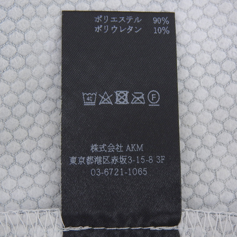 1piu1uguale3 ウノピゥウノウグァーレトレ GOLF L/S POLO DIAGONAL FULL LOGO 総柄 長袖ポロシャツ トップス 白×黒 II GST166-POE438 トップス II