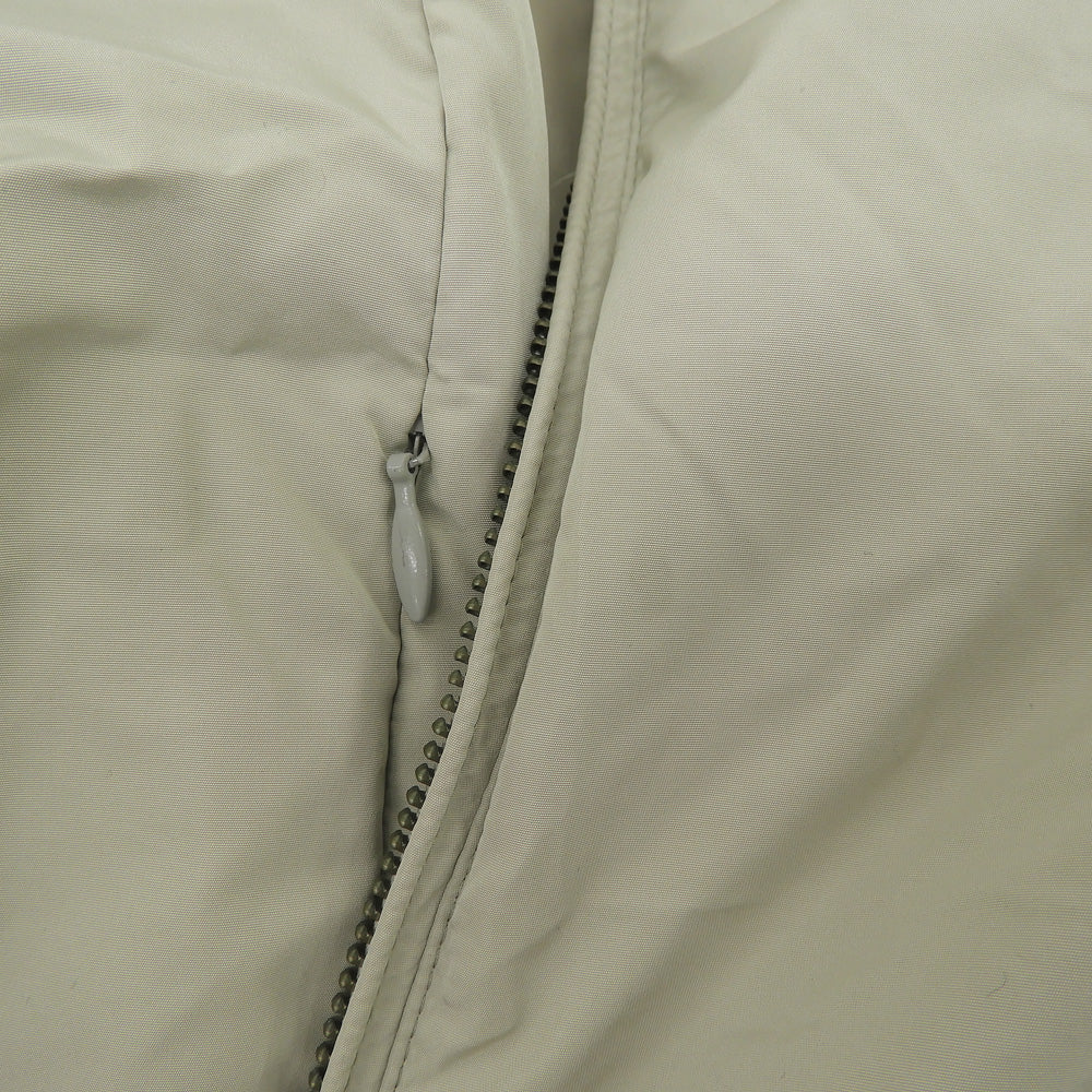 Nylon Blend Long Down Coat, Light Gray, Size 38, 03-2309666, Coat, Size 38, Women's
