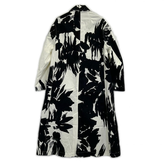 DRIES VAN NOTEN ドリスヴァンノッテン 染めプリント ロング シャツ コート