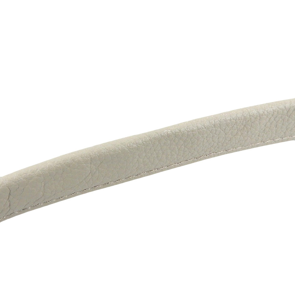 russet ラシット 美品 シュリンクソフトカーフ エンボスロゴ トートバッグ レディース グレージュ CE-1526 25SS トートバッグ