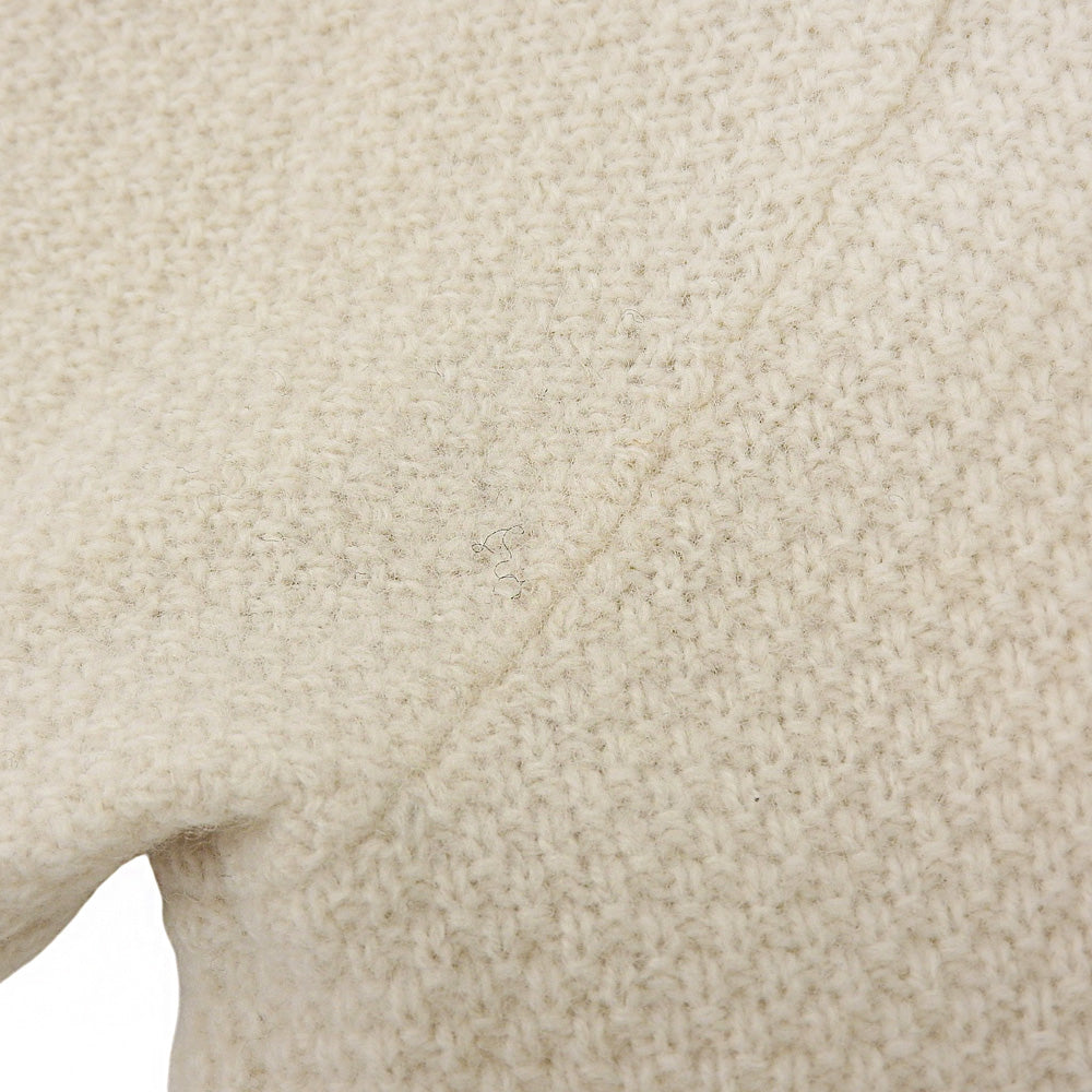 Excellent condition Crew neck cable knit top men's white L
