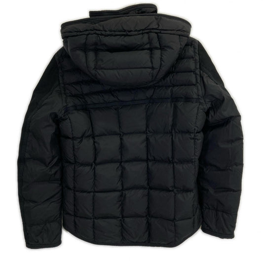MONCLER モンクレール RYAN ナイロンxウール切替 フーテッドダウンジャケット ジャケット