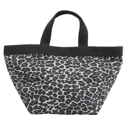 Herve Chapelier Limited Edition Color M-sized Boat Tote Bag for Women - Panther Blanc x Noir x Noir 707FN Tote Bag