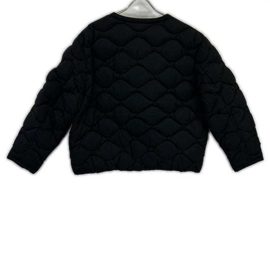 PYRENEX ピレネックス HWY012 ブラック NACRE ノクル ノーカラーキルティングダウンジャケット ジャケット